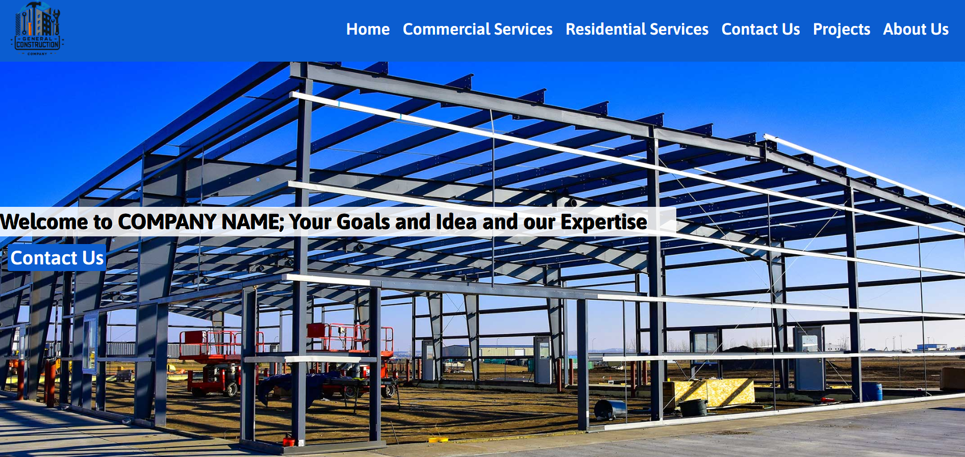 CraftedWeb Solutions General Contractor Templates